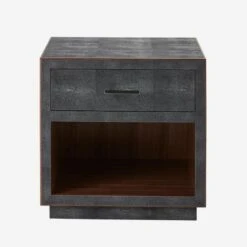 Fitz Grey Bedside Table 8 Fitz Grey Bedside Table -AuraLiving Furniture Store 112472 fitz bedside table grey front st0374