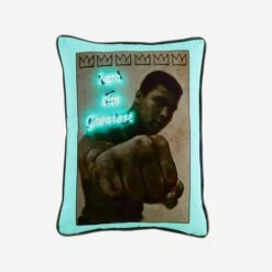 Muhammad Ali Neon Cushion