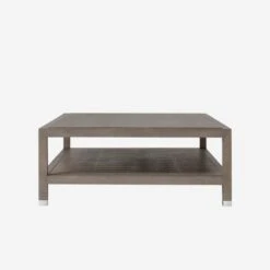 Raffles Grey Coffee Table, Grey -AuraLiving Furniture Store 136800 raffles coffee table side