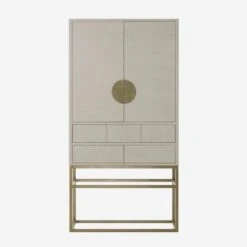 Reagan Bar Cabinet -AuraLiving Furniture Store 136817 louis bar cabinet front