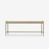 Edith Coffee Table, Latte Shagreen