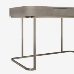 Jacques Grey Desk -AuraLiving Furniture Store 139604 jacques desk grey detail2