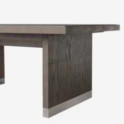 Raffles Grey Extending Dining Table -AuraLiving Furniture Store 139625 raffles ext dining table grey detail2