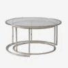 Harlan Silver Nested Coffee Table
