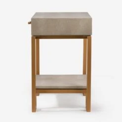 Flex Cream Side Table, Cream -AuraLiving Furniture Store 141153 flex side table cream side