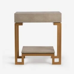 Flex Cream Side Table, Cream -AuraLiving Furniture Store 141154 flex side table cream back