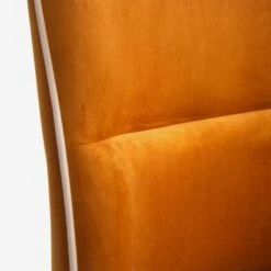 Milo Orange Dining Chair -AuraLiving Furniture Store 141229 milo close up 2