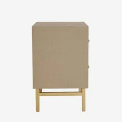 Hesta Cream Bedside Table -AuraLiving Furniture Store 146660 hesta cream side for web