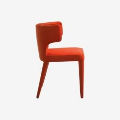 Juno Chair, Orange -AuraLiving Furniture Store 204235 juno chair in orange side