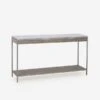 Rufus Light Console Table, Light