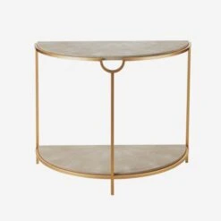 Elise Cream Console Table, Cream