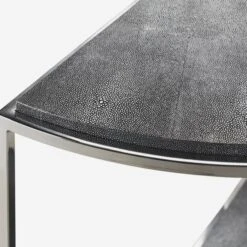 Elise Grey Console Table, Grey 8 Elise Grey Console Table, Grey -AuraLiving Furniture Store 204563 elise side table grey detail st0383