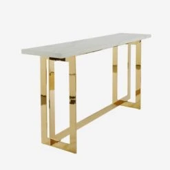 Sienna Console Table -AuraLiving Furniture Store 204584 sienna console table angle