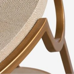 Katia Cream Side Table, Cream -AuraLiving Furniture Store 204636 katia side table cream detail