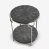 Katia Grey Side Table, Grey