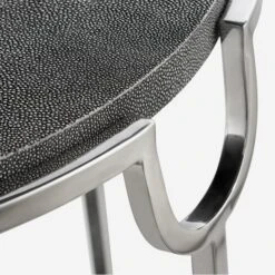 Katia Grey Side Table, Grey -AuraLiving Furniture Store 204700 katia side table grey detail