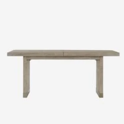 Raffles Natural Extending Dining Table -AuraLiving Furniture Store 204868 raffles dining table front