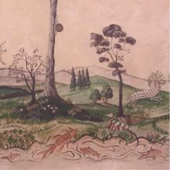 Mythical Land Daybreak Wallpaper, Large A+B Panel -AuraLiving Furniture Store 204976 mythical land panel a