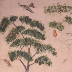 Mythical Land Daybreak Wallpaper, Large A+B Panel -AuraLiving Furniture Store 204978 mythical land panel a