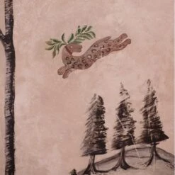 Mythical Land Daybreak Wallpaper, Large A+B Panel -AuraLiving Furniture Store 204985 mythical land detail 7