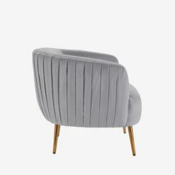 Pippa Chair -AuraLiving Furniture Store 205158 pippa chair grey side ch1043