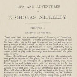 Nicholas Nickleby Wallpaper, Large Panel A + B 12 Nicholas Nickleby Wallpaper, Large Panel A + B -AuraLiving Furniture Store 206259 nicholas nickleby b1