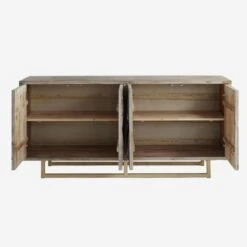 Cubist Sideboard -AuraLiving Furniture Store 206872 andrew martin sideboards cubist sideboard open doors