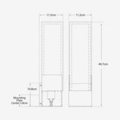AuraLiving Furniture Store -AuraLiving Furniture Store 207685 covet dimensions