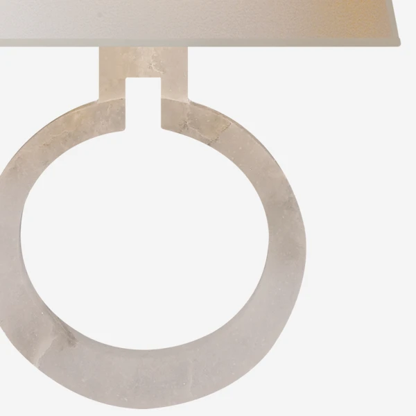 Ring Form Wall Light, Alabaster 2 Ring Form Wall Light, Alabaster - Image 2