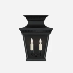 Elsinore Wall Lantern, Black