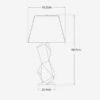 Bayliss Table Lamp, Black