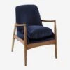 Crispin Chair Chair, Blue