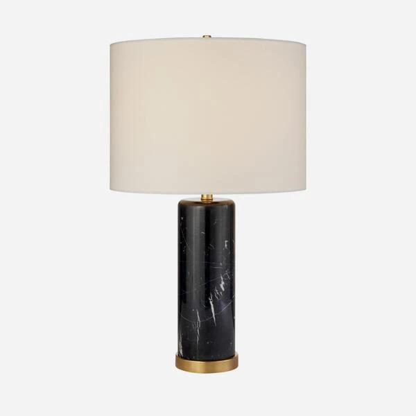 Cliff Table Lamp, Black Marble 1 Cliff Table Lamp, Black Marble