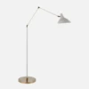 Charlton Floor Lamp, White
