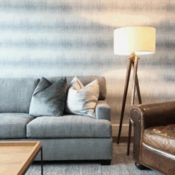 Tripod Floor Lamp, Tudor Brown