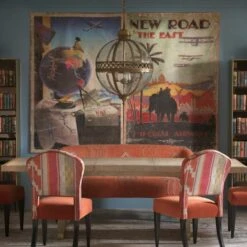 Raffles Natural Extending Dining Table -AuraLiving Furniture Store 214525 raffles lifestyle