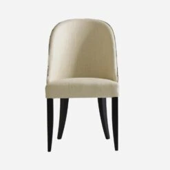 Aldwick Caucasus Linen Dining Chair -AuraLiving Furniture Store 214713 aldwick caucasus linen front