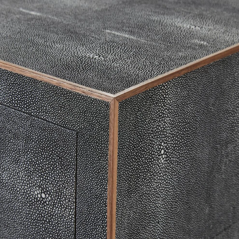 Fitz Grey Bedside Table 3 Fitz Grey Bedside Table - Image 3