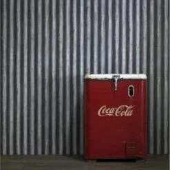 Palmer Steel Wallpaper -AuraLiving Furniture Store 215291 palmer wallpaper lifestyle 3