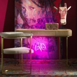 Jacques Taupe Desk -AuraLiving Furniture Store 215543 jacques desk martha chair kate moss still loves neon