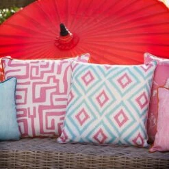 Reef Tropic Outdoor Outdoor Cushion -AuraLiving Furniture Store 215606 the great outdoors reef tropic glacier lagoon