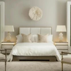 Anita Table Lamp, Tea Stain Porcelain -AuraLiving Furniture Store 215890 anita