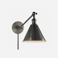 Boston Wall Light, Bronze -AuraLiving Furniture Store 216092 boston wall light in bronze