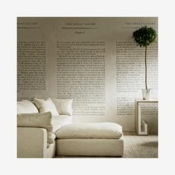 Great Gatsby Wallpaper, Large Panel A + B -AuraLiving Furniture Store 216240 gatsby