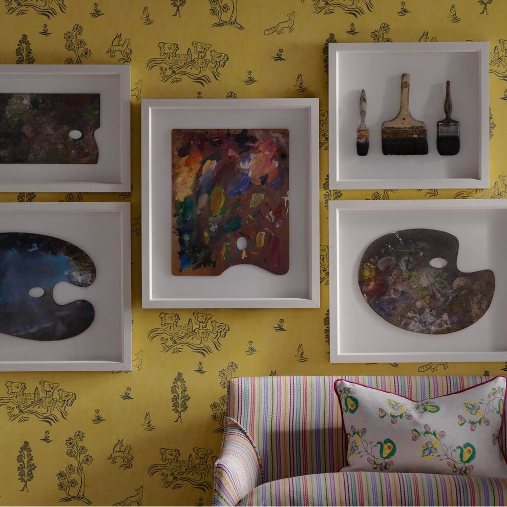 Wychwood Provencal Yellow Wallpaper 3 Wychwood Provencal Yellow Wallpaper - Image 3