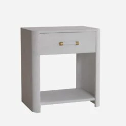 Moby White Bedside Table -AuraLiving Furniture Store 216522 moby white for web