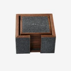 Lexi Coaster Set -AuraLiving Furniture Store 216603 lexi coaster set grey front acc3817