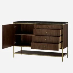 Chester Sideboard, Small 8 Chester Sideboard, Small -AuraLiving Furniture Store 216734 chester smal sideboard open