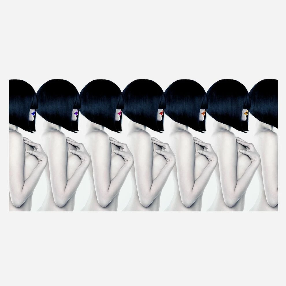 Ladies Plexiglass Artwork, Rainbow 1 Ladies Plexiglass Artwork, Rainbow