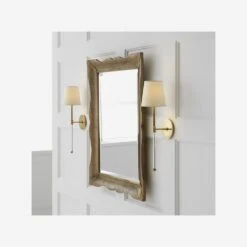 Camille Wall Light, Hand-Rubbed Antique Brass -AuraLiving Furniture Store 217109 camille lifestyle